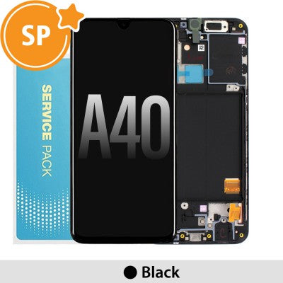 Tecguru-Samsung Galaxy A40 A405F OLED Screen Replacement Digitizer GH82-19672A / 19674A (Service Pack)-Black Tecguru-Samsung Galaxy A40 A405F OLED Screen Replacement Digitizer GH82-19672A / 19674A (Service Pack)-Black